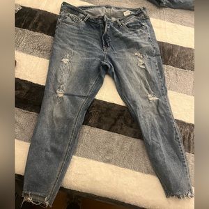 Old navy mid rise rockstar super skinny jeans size 18